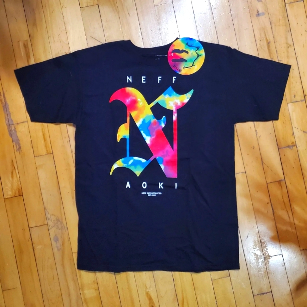 NWT 2013 Neff "Aoki" Steve Aoki T-Shirt